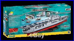 COBI LIMITED EDITION Aircraft Carrier USS Enterprise CV-6 SET# 4816 (2530 Pcs.)
