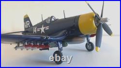 CORSAIR F4U-4 scale 1/48 KOREAN WAR CARRIER FIGHTER PRO-BUILT