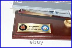 CV-66 USS America Aircraft Carrier Model, Navy, Kitty Hawk Class