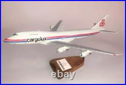 Cargolux Boeing 747-400F Desk Top Display Jet Freighter Model 1/144 SC Airplane