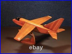 Carrier-Based Patrol Aircraft Mahogany Wood Model Handcrafted Military Decor
