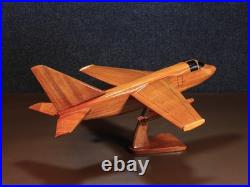 Carrier-Based Patrol Aircraft Mahogany Wood Model Handcrafted Military Decor