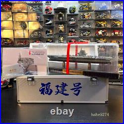 Chinese Aircraft Carrier Liaoning/Fu Jian Alloy Ship Static Finished Model WithBox