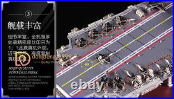 Chinese Fujian Aircraft Carrier 1/800 Diecast Alloy Model Collection withBoxed Toy