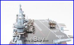 Chinese aircraft carrier Liaoning 1700 Alloy Nautical battleship Model In Box