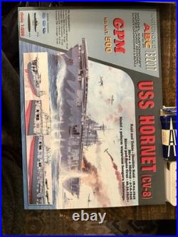 Collection of Paper Cut Out Models Including USS Hornet And Others