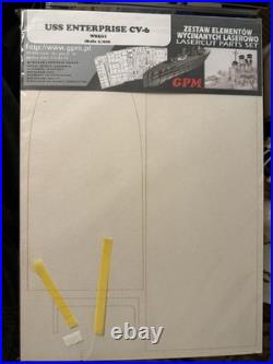 Collection of Paper Cut Out Models Including USS Hornet And Others