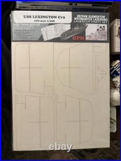 Collection of Paper Cut Out Models Including USS Hornet And Others