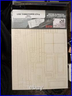 Collection of Paper Cut Out Models Including USS Hornet And Others