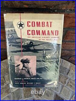 Combat Command American Aircraft Carriers Frederick Sherman Signed Personalized