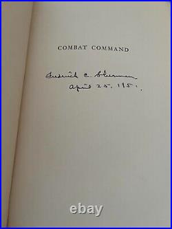 Combat Command American Aircraft Carriers in the Pacific War by Sherman SIGNED