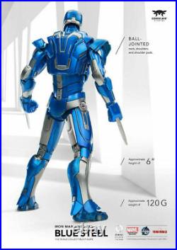 Comicave 1/12 Iron Man MK30 Blue Flexible Soldier Action Figure Collection