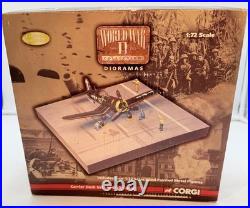 Corgi Aviation WWII Diorama Carrier Deck Set F4U-1D Corsair 172 limited edition