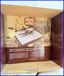 Corgi Aviation WWII Diorama Carrier Deck Set F4U-1D Corsair 172 limited edition
