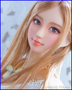 Custom 16 Anime Girl Long Hair Head Sculpt F 2'' HT Phicen figure