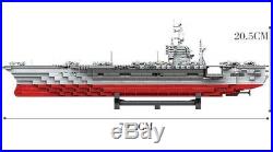 Custom Block Brick Kittyhawk CV-63 Warship Aircraft Carrier Battleship