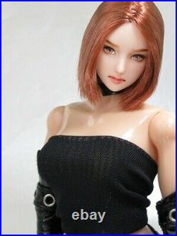 Customized 1/6 OB Anime Girl obusit Head Carving Fit 12'' HT CG TBL HS Figure