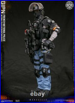 DAMTOYS 1/6th 78076 French National Police GIPN In Marseille Male figure