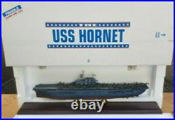DANBURY MINT USS HORNET CV-8 WWII AIRCRAFT CARRIER NEW IN BOX-Never opened
