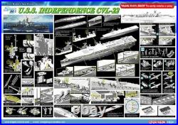 DRAGON 1/350 USS Independence CVL22 Aircraft Carrier Model Kit DML1024