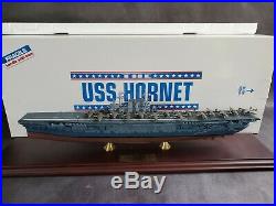 Danbury Mint USS HORNET CV8 Aircraft Carrier Tokyo Raider 1150 Scale WWII Model