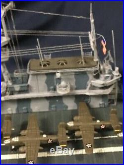 Danbury Mint USS Hornet World War Ii Aircraft Carrier Doolittle Raid With Cert