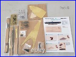 De Agostini WWII Aircraft Carrier AKAGI 1/250 Scale 43 Wooden Diecast Model