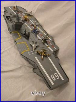 DeckJetz USS Nimitz CVN 68 Model Toy With10 Die-cast Planes 31 In -Read -Rare DeckJetz USS Nimitz CVN 68 Model Toy With10 Die-cast Planes 31 In -Read -Rare