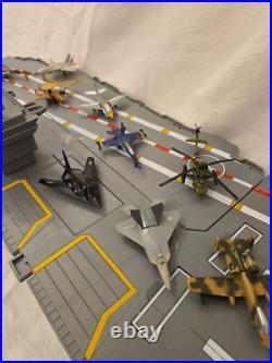 DeckJetz USS Nimitz CVN 68 Model Toy With10 Die-cast Planes 31 In -Read -Rare DeckJetz USS Nimitz CVN 68 Model Toy With10 Die-cast Planes 31 In -Read -Rare