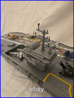 DeckJetz USS Nimitz CVN 68 Model Toy With10 Die-cast Planes 31 In -Read -Rare DeckJetz USS Nimitz CVN 68 Model Toy With10 Die-cast Planes 31 In -Read -Rare