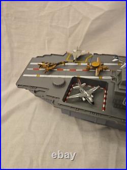 DeckJetz USS Nimitz CVN 68 Model Toy With10 Die-cast Planes 31 In -Read -Rare DeckJetz USS Nimitz CVN 68 Model Toy With10 Die-cast Planes 31 In -Read -Rare