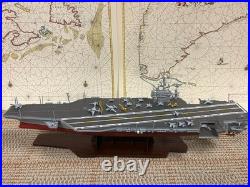 Detailed custom build Nimitz class aircraft carrier 1/500 scale