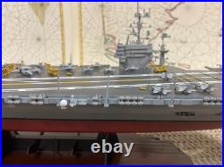 Detailed custom build Nimitz class aircraft carrier 1/500 scale