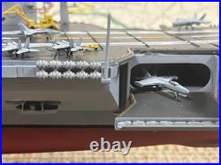 Detailed custom build Nimitz class aircraft carrier 1/500 scale