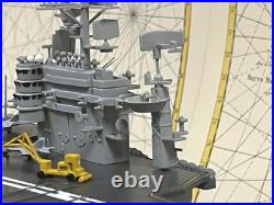 Detailed custom build Nimitz class aircraft carrier 1/500 scale