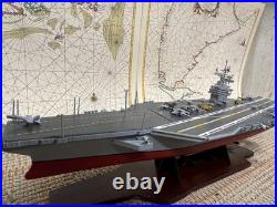 Detailed custom build Nimitz class aircraft carrier 1/500 scale