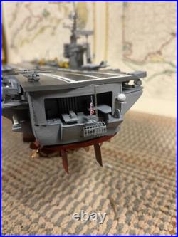 Detailed custom build Nimitz class aircraft carrier 1/500 scale