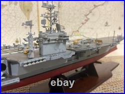 Detailed custom build Nimitz class aircraft carrier 1/500 scale