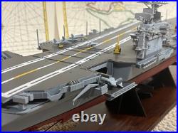 Detailed custom build Nimitz class aircraft carrier 1/500 scale