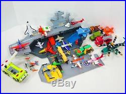 Disney Pixar Planes Diecast Plastic Lot Aircraft Carrier Flysenhower Playset