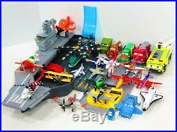 Disney Pixar Planes Flysenhower Aircraft Carrier Lot Diecast Plastic Cars Planes