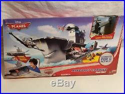 Disney Planes Aircraft Carrier Playset. Store 6 planes. Includes Dusty Crophopper