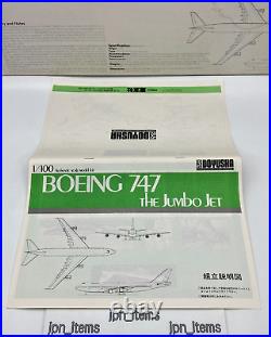 Doyusha 1/100 BOEING 747 JAL JUMBO Vintage Plastic Model Kit 1999 Japan