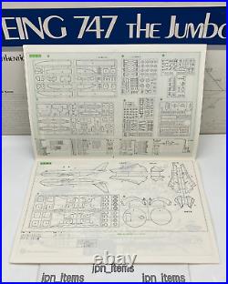 Doyusha 1/100 BOEING 747 JAL JUMBO Vintage Plastic Model Kit 1999 Japan