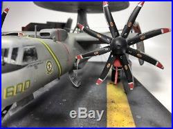 E-2C Hawkeye + Aircraft carrier Deck set on 148