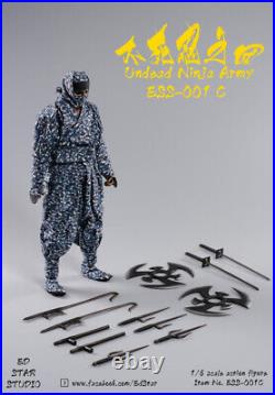 EdStar 1/6th ESS-001C Camo. Undead Ninja Army Soldier Action Figure Collectible