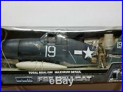 Elite Force BB US NAVY F6F Hellcat Carrier Fighter NEW RARE 1/18