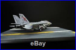 F-14B Tomcat + Carrier Deck Diorama (Display Case Included)