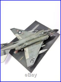 F-4J Phantom II + Aircraft carrier Deck set on 148 built and painted