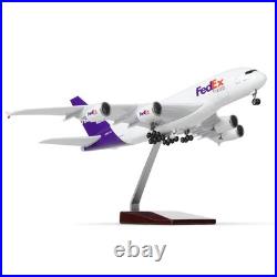 FedEx Express Airbus A380-800 N380FE Desk Display Jet Model 1/200 AZ Airplane
